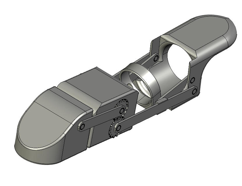 E1390-假肢手指模型三维Step