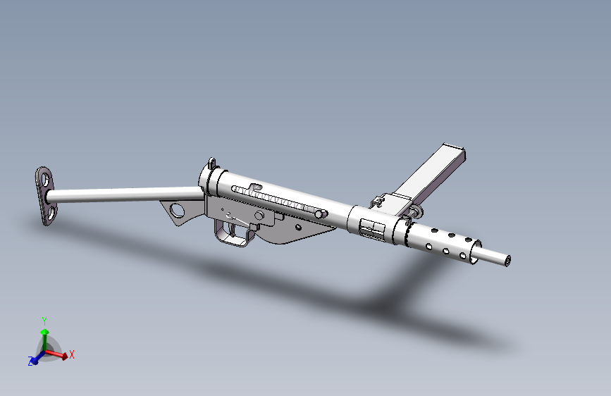 Sten Mk 2 英式冲锋