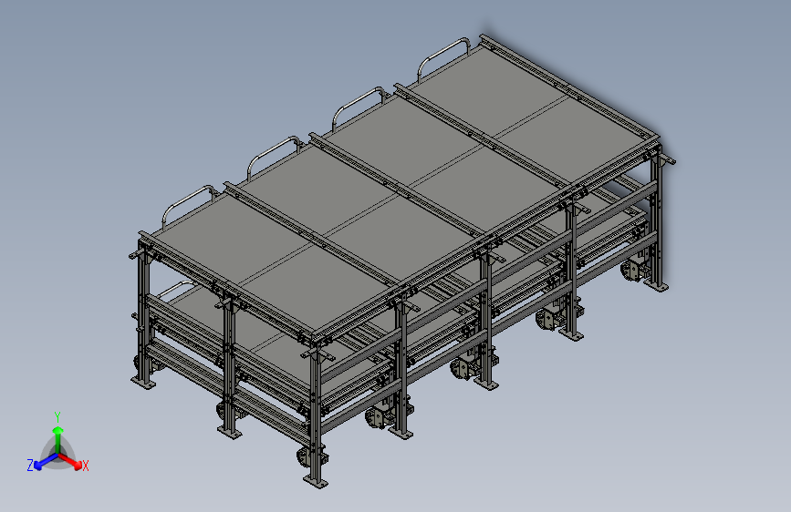 E1404-模具架模型三维Step