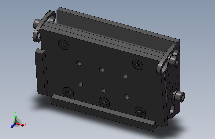 角平台3D模型