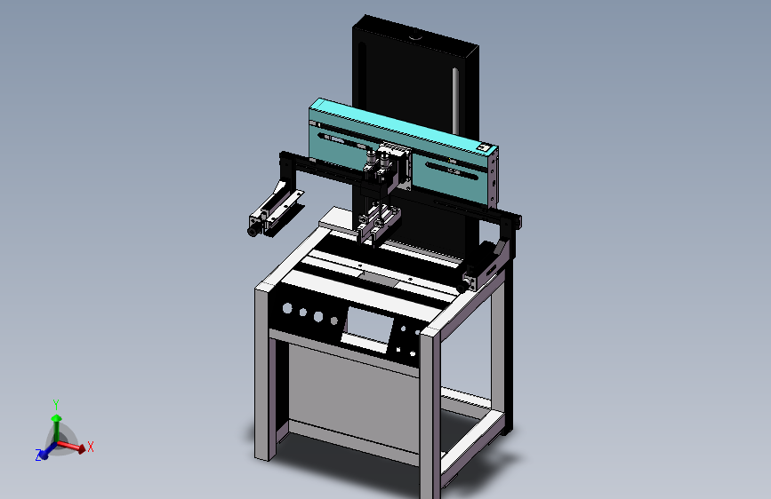 移印机 3D模型