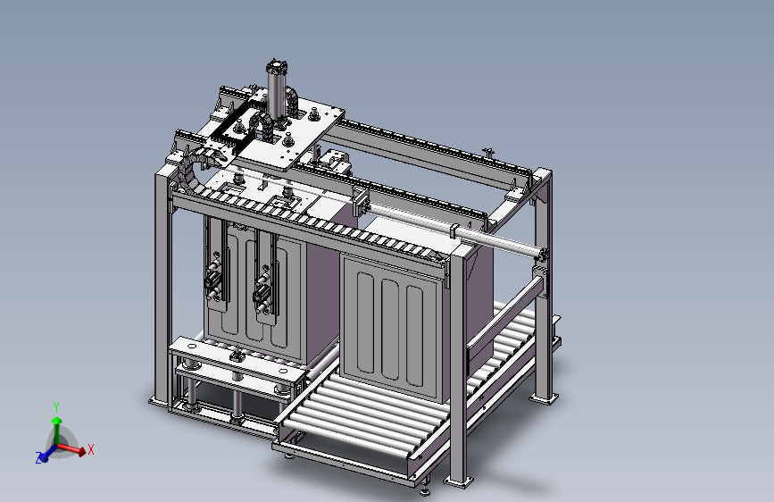 龙门移载机 3D模型