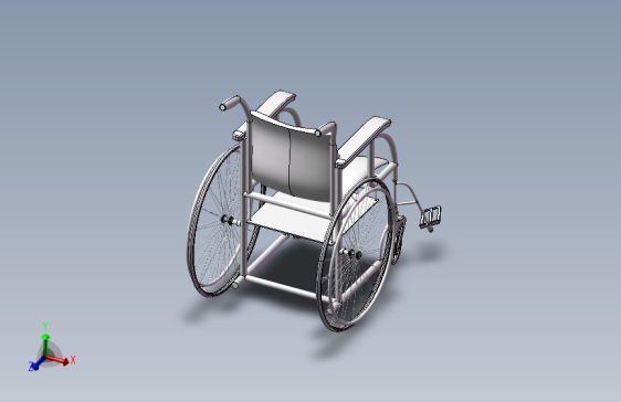 轮椅3D模