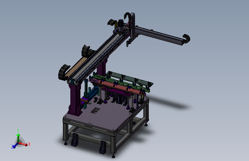 平移搬送 3D模型