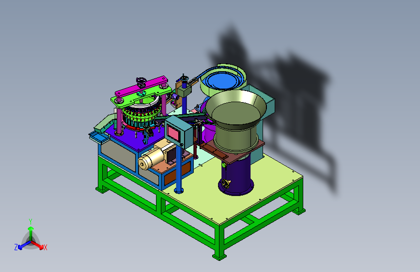 凸轮瓶盖装配组装机
