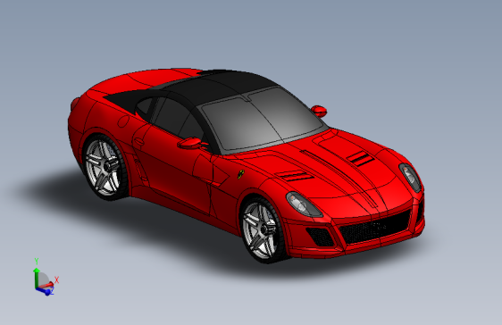 【285】法拉利599 GTO跑车