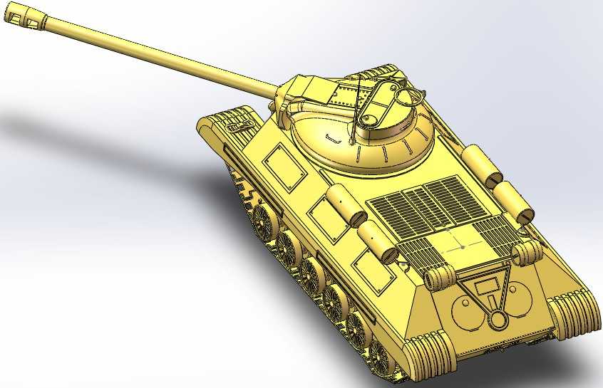 132苏联is-3坦克SW设计