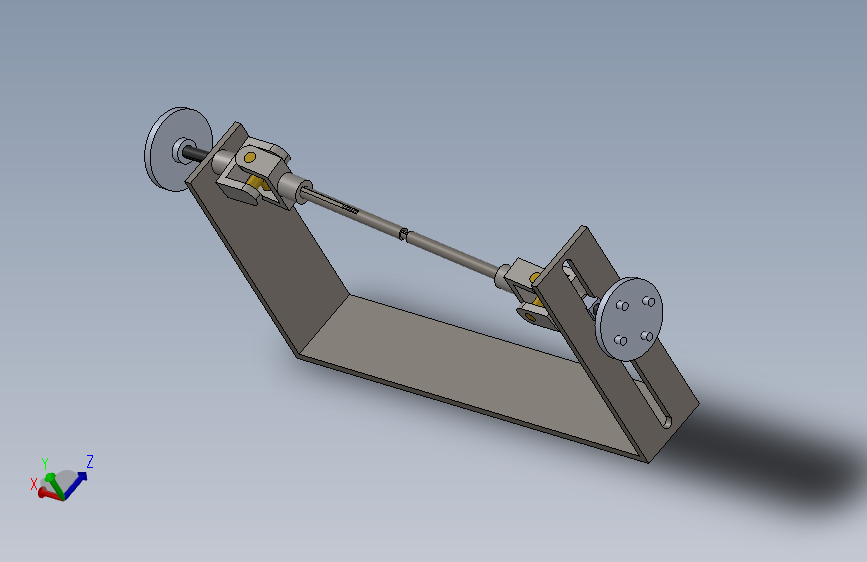 万向节万向联轴器3D数模图纸 Solidworks设计