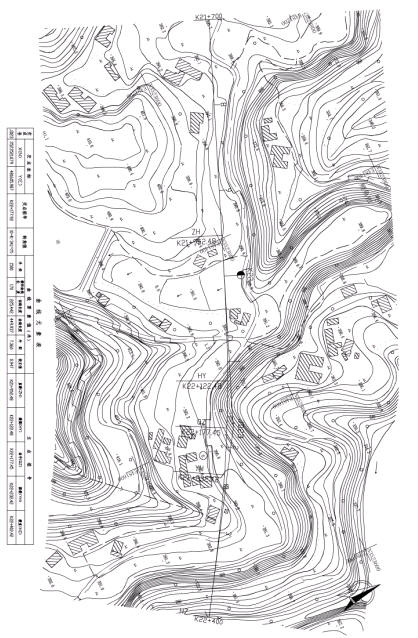 全长为3.36公里双向四车道路基宽度为26m公路Ⅰ级(计算书、CAD图、施工组织设计)