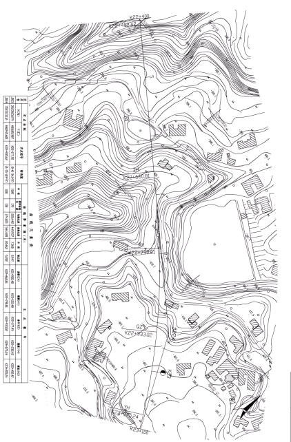 全长为3.36公里双向四车道路基宽度为26m公路Ⅰ级(计算书、CAD图、施工组织设计)