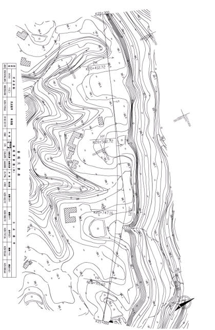全长为3.36公里双向四车道路基宽度为26m公路Ⅰ级(计算书、CAD图、施工组织设计)