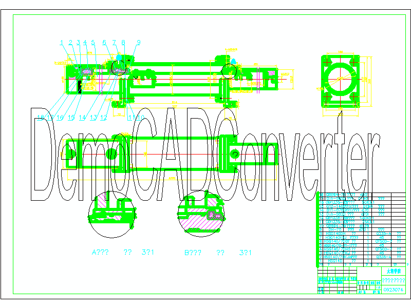 1G001--液压波纹成型机液压系统设计+PLC