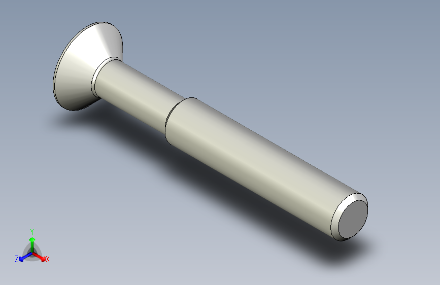 沉头螺钉-Screw_-M6-L43_28-11-6-45_-Cross_Countersunk.stp