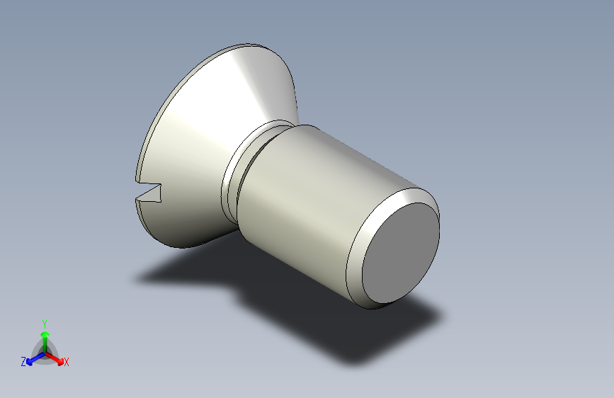 沉头螺钉-Screw_-M18-L36_24-30-3x3-40_-Countersunk_head.stp