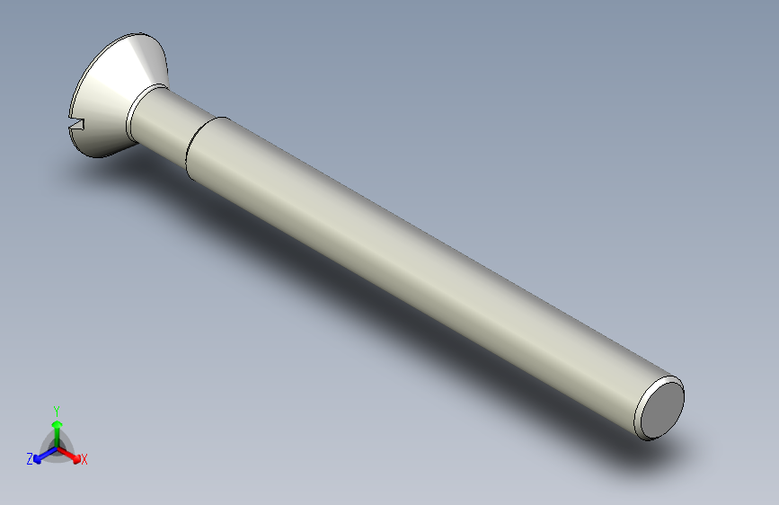 沉头螺钉-Screw_-M22-L240_200-42-4x4-40_-Countersunk_head.stp