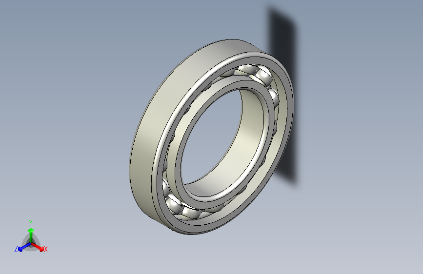 滚珠轴承-Bearing_50x85x16