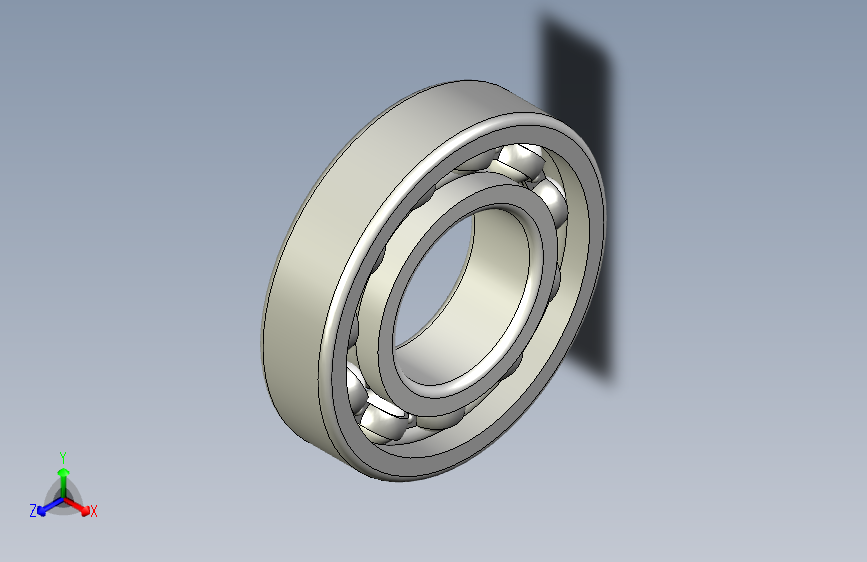 滚珠轴承-Bearing_60x125x30