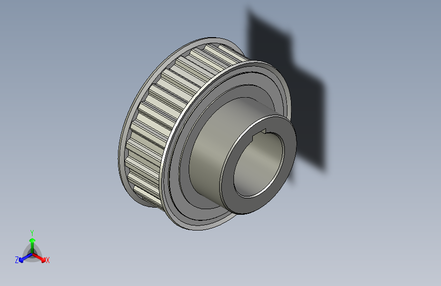 同步轮-Pulley_25-45-71-70_40-Y0Y