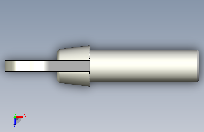 翼形螺丝-DIN_316_Wing_screws_15x1.5x50-25-19_66_5_39_15.stp 俯视图