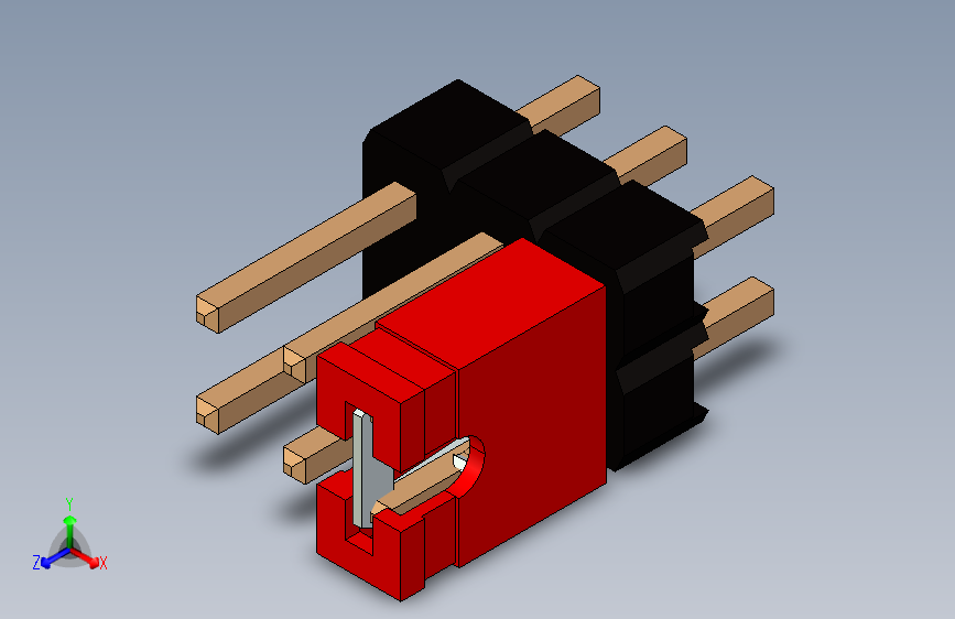 带跳线的排针-pinheader 2x3 and 1r jumper