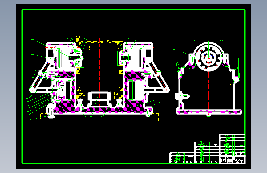 拖拉机变速箱体上四个定位平面专用夹具及组合机床设计（CAD软件打开）