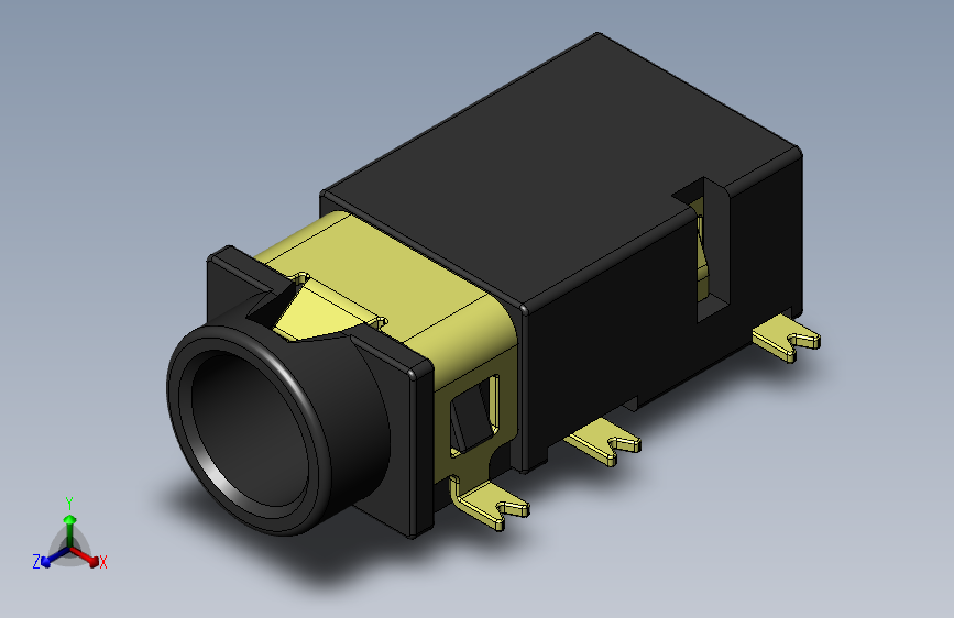 PJ311D (PJ-311D) SMD PCB 安装 3.5mm 音频插孔母插座