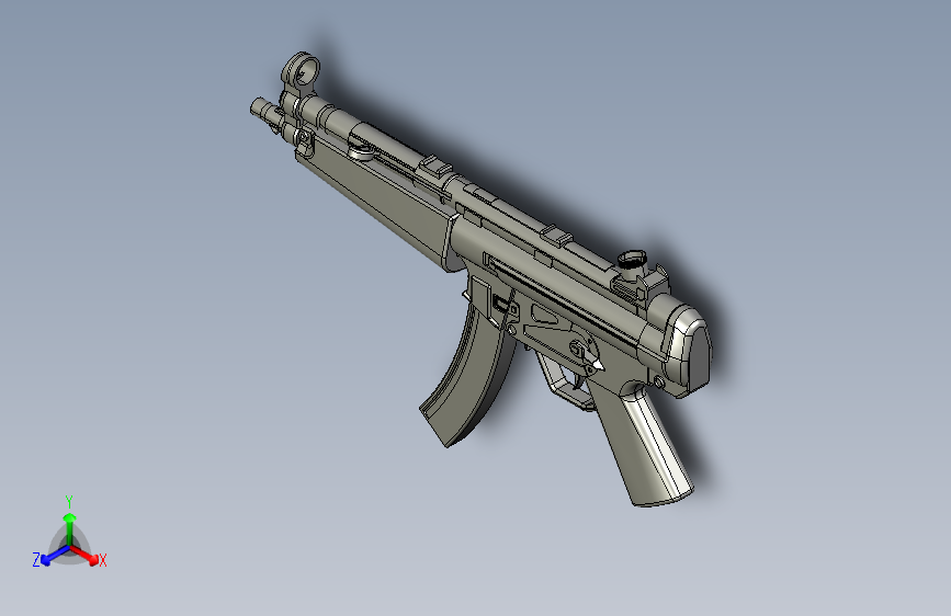 MP5冲锋枪