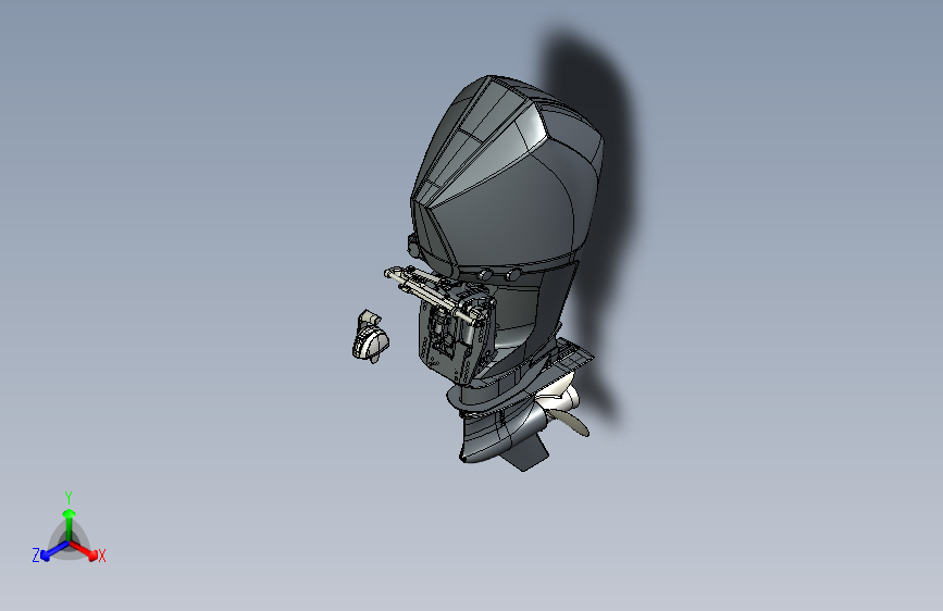 水星舷外机 v8