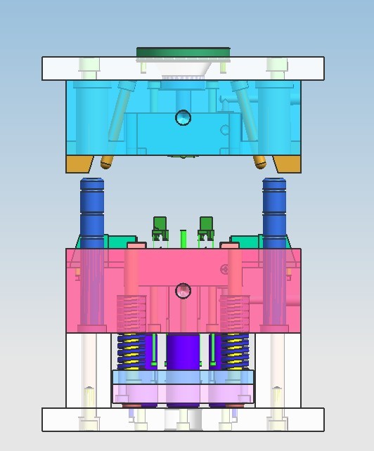 插座零件塑料注塑模具设计