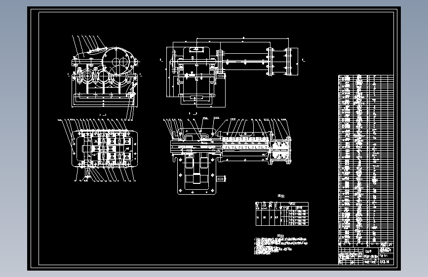 双螺杆挤出机设计全套资料CAD+说明书