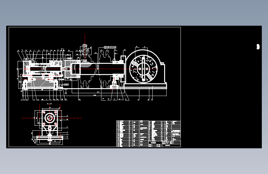 工艺夹具-链轮加工（分度） dwg图纸