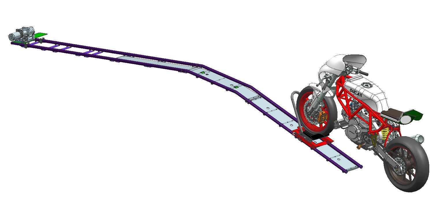 摩托车装载支架