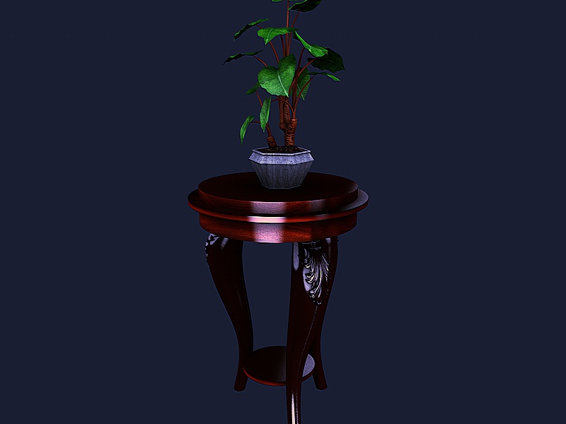 flower-pot-stand-ibrahim-ordueri-花盆架