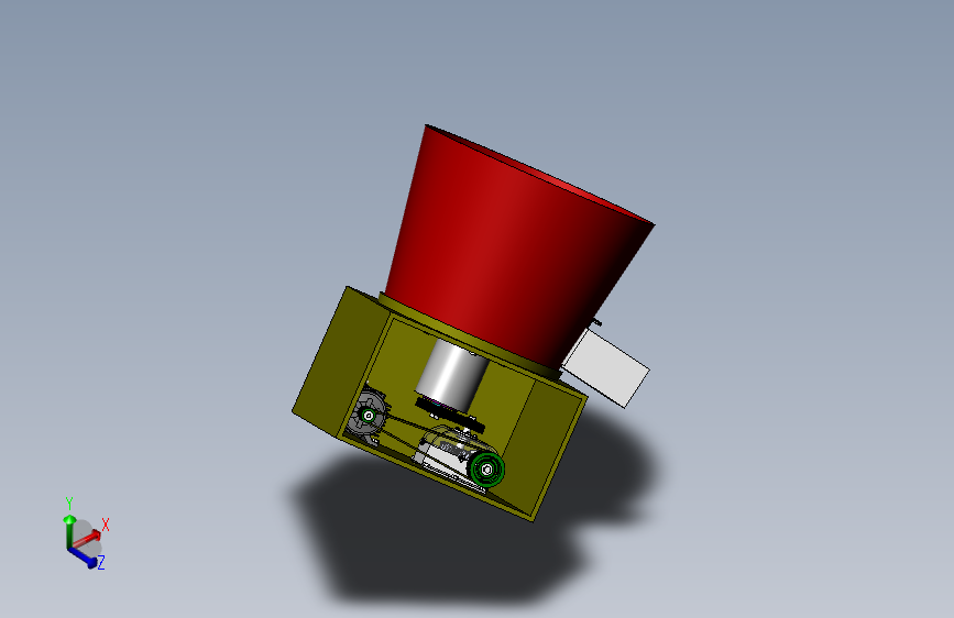 JX208-立式电驱动自动饲料混合搅拌机设计【含三维SolidWorks】