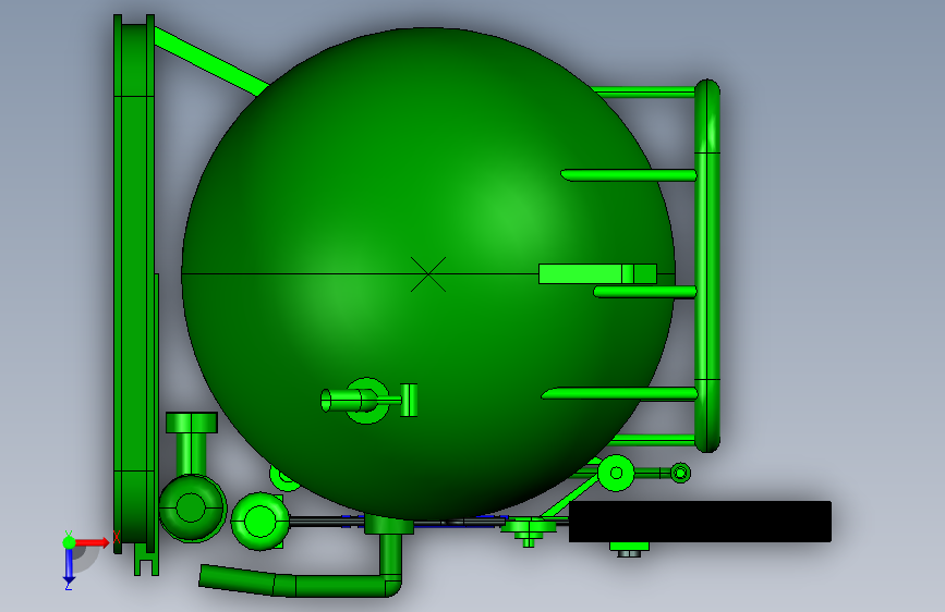 船用油污水分离装置的设计【含PROE三维】
