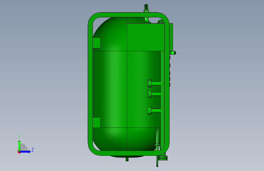船用油污水分离装置的设计【含PROE三维】
