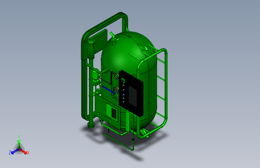 船用油污水分离装置的设计【含PROE三维】