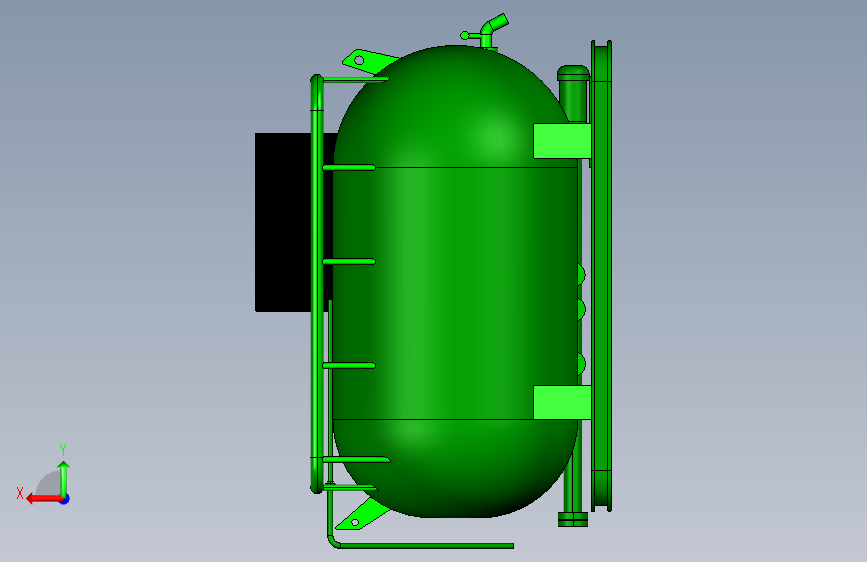 船用油污水分离装置的设计【含PROE三维】
