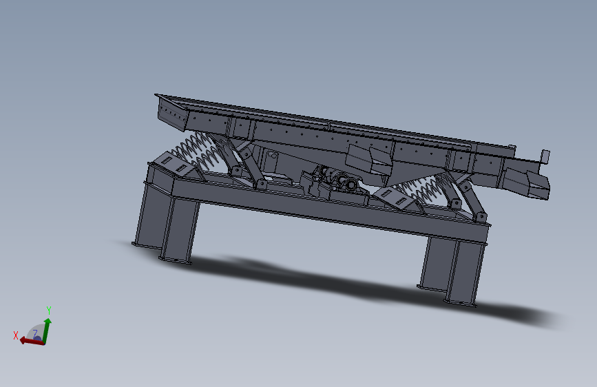 JX375-偏心激振式振动筛设计【含三维SolidWorks+CAD图+文档】