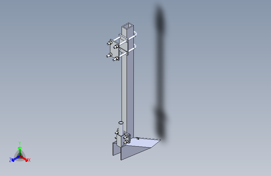 箭铲式开沟器含三维+CAD