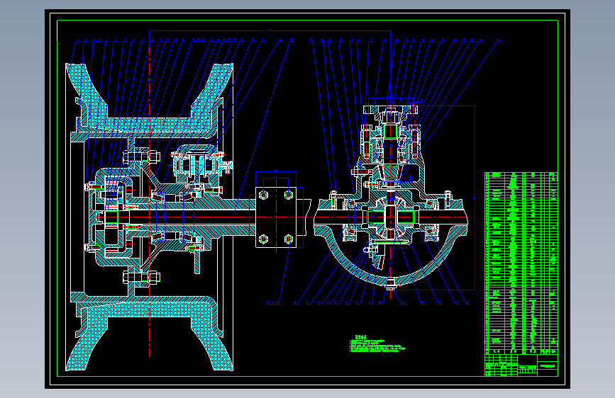 JX556-ZL50装载机驱动桥设计【含cad图纸和文档资料】
