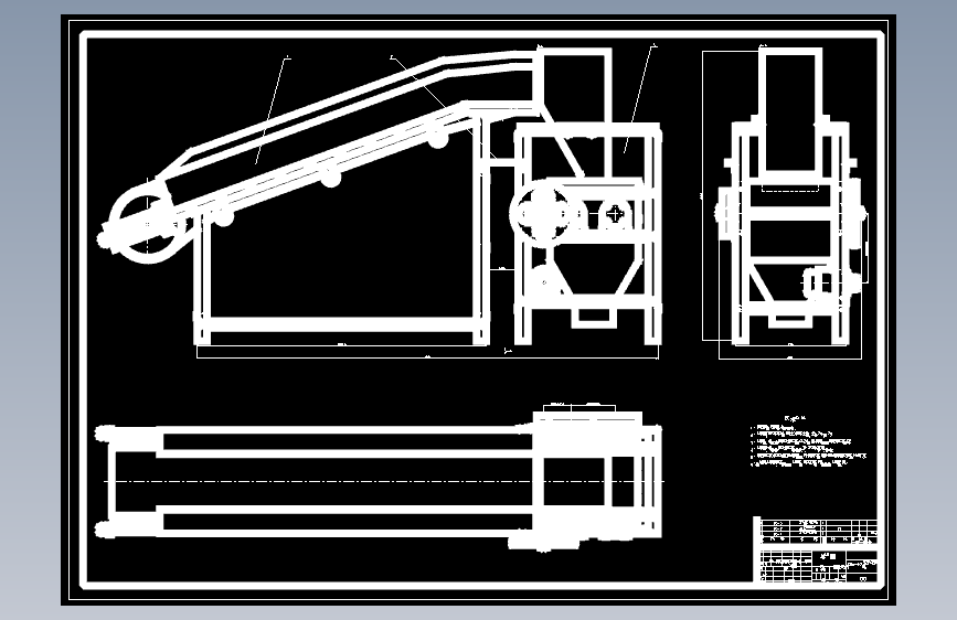 JS75-CBJ-60水泥拆包机设计[含全套图和文档]