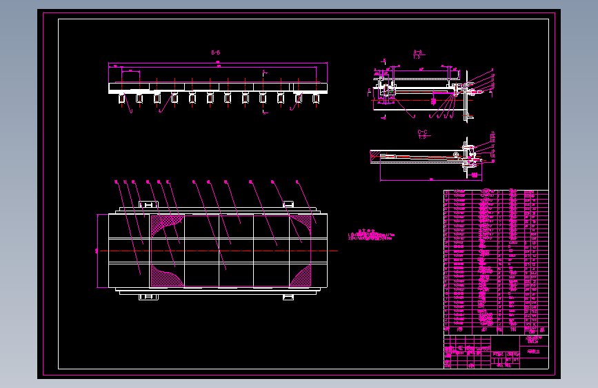 JS008-3175直线振动筛设计