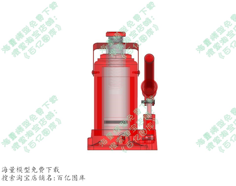 五吨千斤顶(含内部结构)