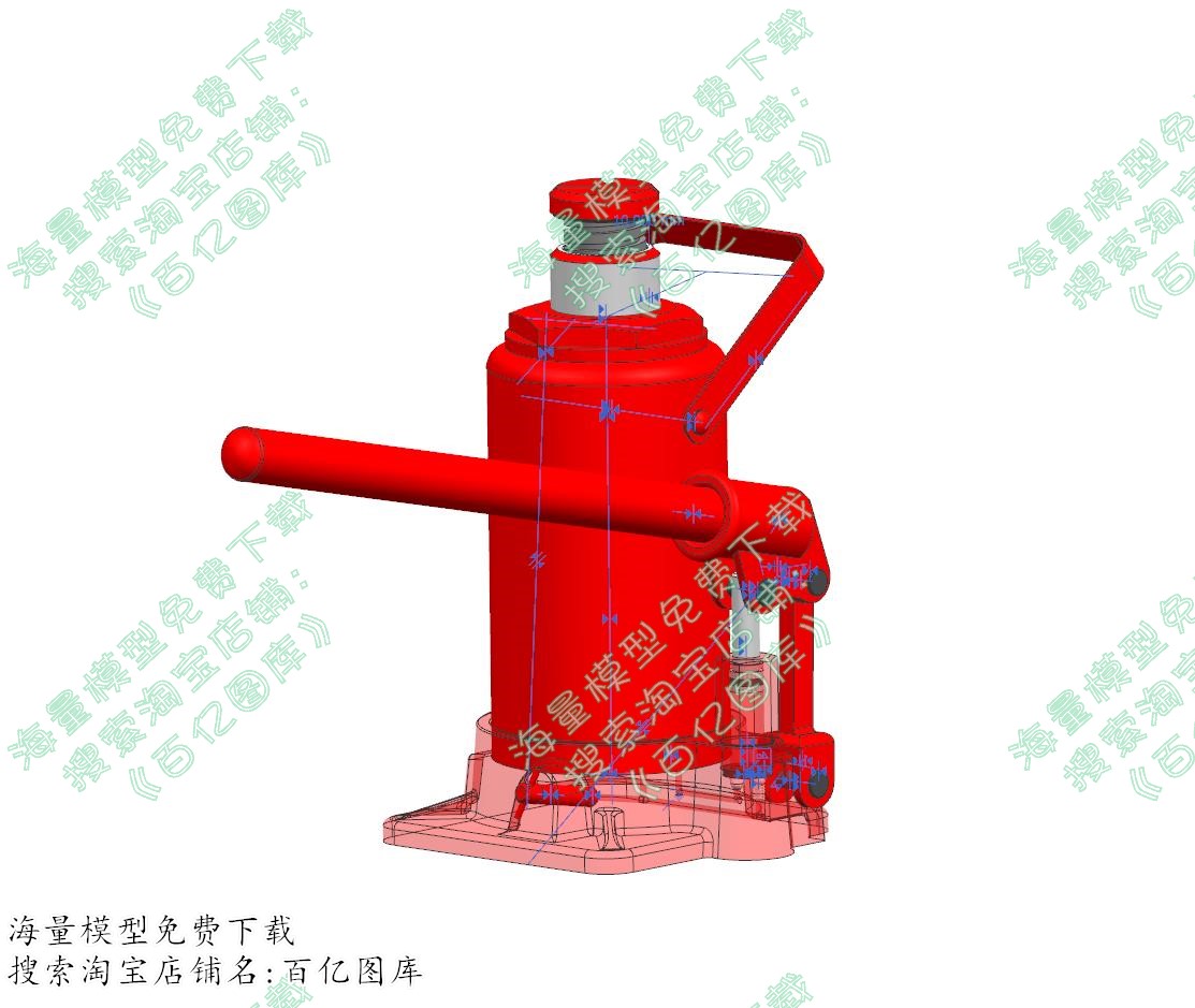 五吨千斤顶(含内部结构)