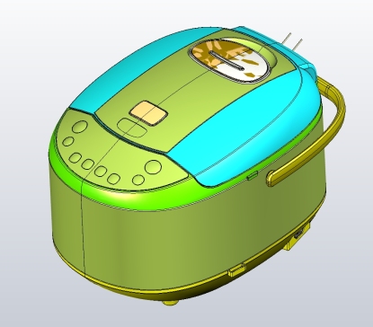 苏泊尔电饭煲结构设计   190049