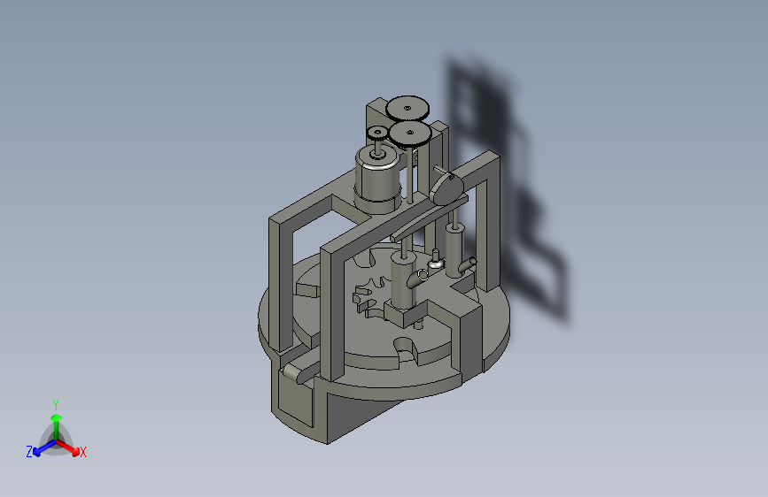 旋转型灌装机设计【PROE+仿真】CAD+说明书