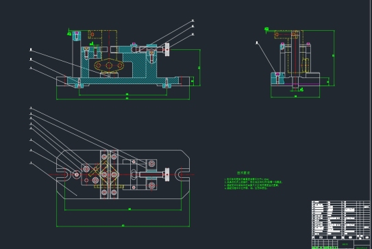 轴支架加工工艺及铣左端面夹具设计CAD+说明书