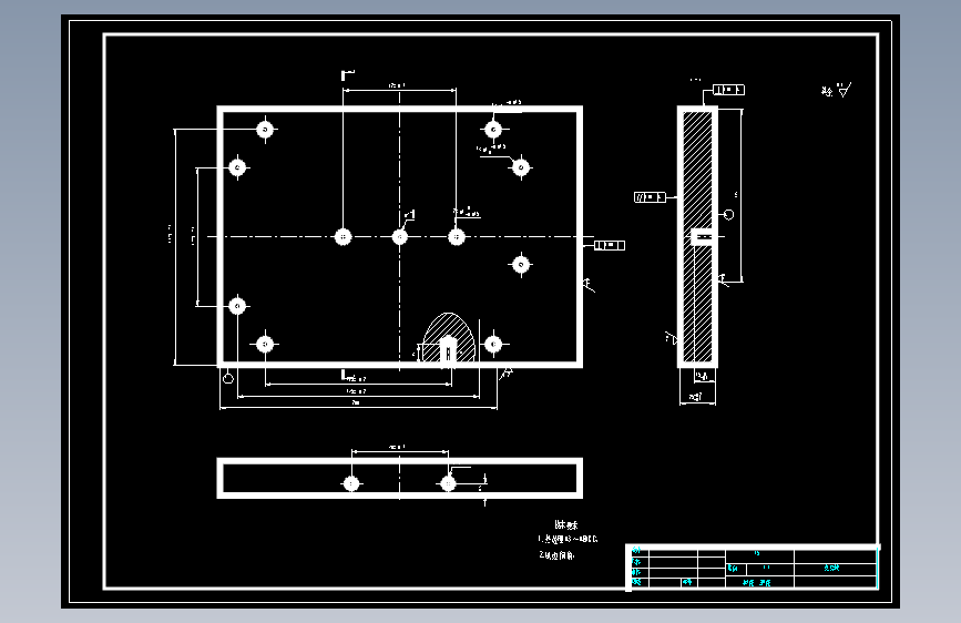 塑料挂钩注塑模具设计图纸CAD+说明书