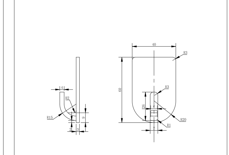 塑料挂钩注塑模具设计图纸CAD+说明书